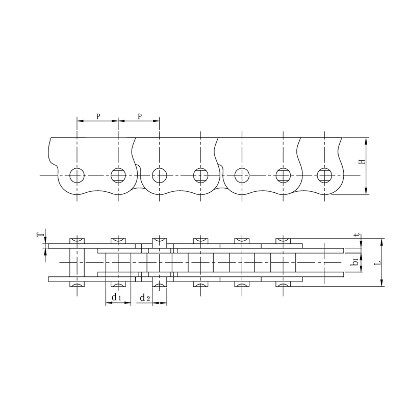 Dây xích chống lão hóa được gia công tinh xảo dành cho cửa ra vào và cửa sổ tự động