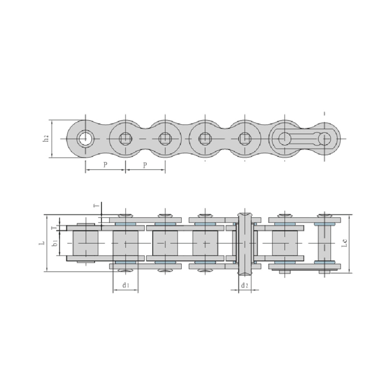 Xích truyền động cơ khí kín
