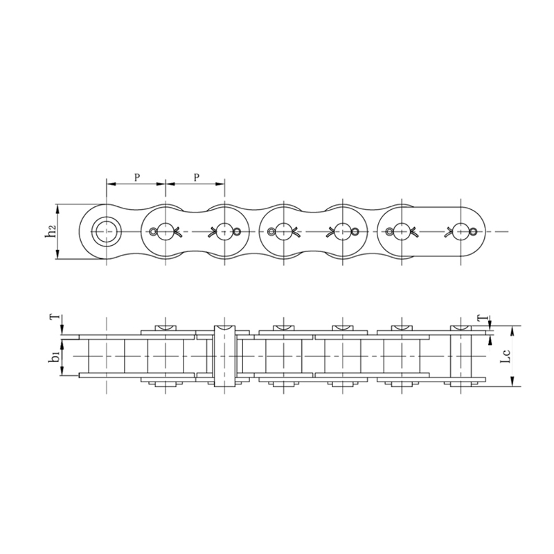 Chuỗi con lăn loại nặng